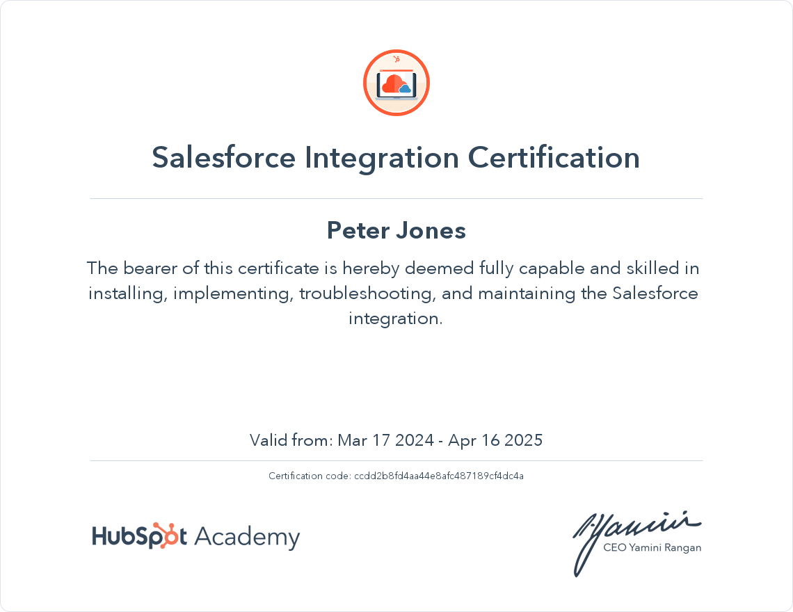 Salesforce Integration